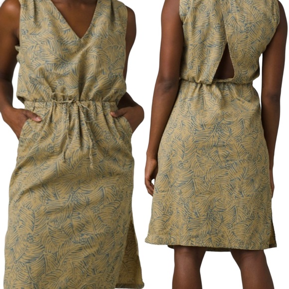 prAna Ecotropics Dress Cabana Straw‎ XL New without tag. - Picture 8 of 8